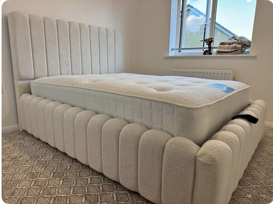 Cream Panel Line Ambassador bed